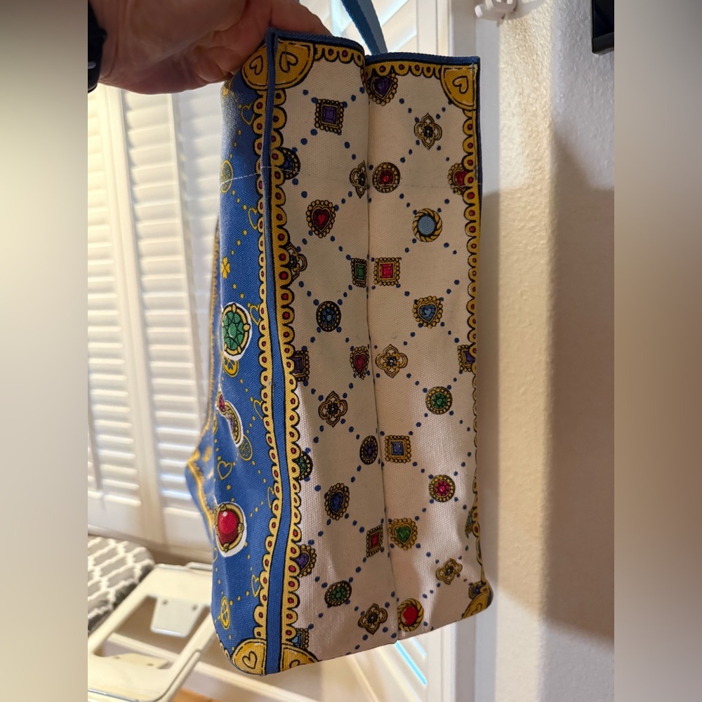Brighton Tote Bag, Glittering Love, Vibrant Color Scheme, Like New Condition - Picture 7 of 16